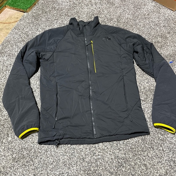 The North Face Ventrix Ultralight Puffer Jacket Mens S Gray Full Zip Insulate - Picture 1 of 11